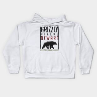 Beware the Grizzly Kids Hoodie